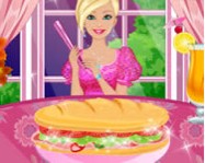 Barbi food game online barbie játék