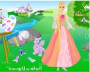 Barbie as rapunzel barbie játékok