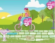Barbie bike game ingyen játék