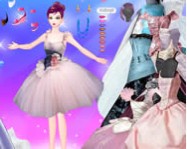 Barbie in gowns online barbie játék